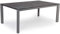 Ondis24 Gartentisch Greggia, Esstisch Aluminium/HPL, Balkontisch 220x95 cm, Terrassentisch 6-10 Personen, grau-anthrazit
