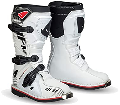 UFO Stivali Typhoon bianchi taglia 34 (White)
