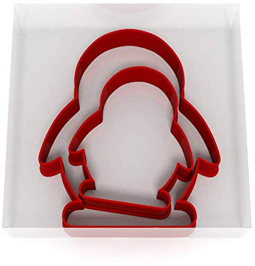 Pinguin-Ausstechformen, 5 cm + 8 cm, 2 Stück