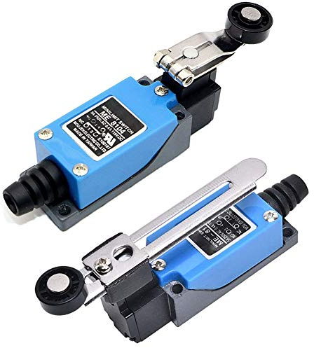 2 Pezzi Finecorsa Regolabile, Regolabile Finecorsa Regolabile, Finecorsa Momentanei, Interruttore Momentaneo Regolabile, Interruttore Momentaneo Leva Rullo, Finecorsa, Interruttore Leva Rotella