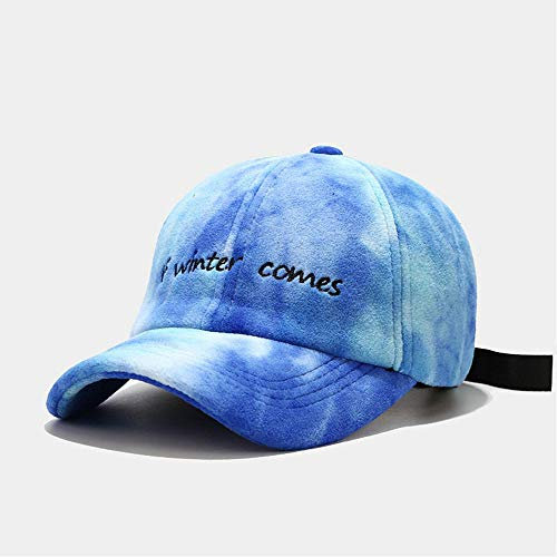 Cappello Berretto Uomo cap New Tie Dye Berretto da Baseball Blu Verde Rosa Cappellini per Uomo Donna Street Style Trendy Snapback Hip Hop Trucker Hat-Blue_Baseball_cap_Adjustable