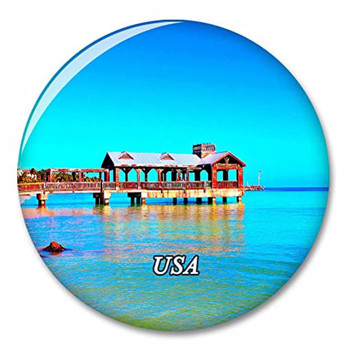 USA Amerika Key West Kühlschrank Magnete Dekorative Magnet Flaschenöffner Tourist City Travel Souvenir Collection Geschenk Starker Kühlschrank Aufkleber