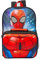 Spiderman Albie Backpack with Lunchbag and Water Bottle, Blue, M (SPID02031)