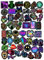 SUpoetry 50 Blatt Notizbuchaufkleber, Coole Aufkleber, Computeraufkleber, Helmaufkleber, Aufkleber Wasserbecher, Neon-Serie