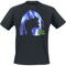 Eilish, Billie Neon Blue Shadow Männer T-Shirt schwarz L 100% Baumwolle Band-Merch, Bands