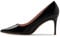GENSHUO Damen Stiletto High Heels, Sexy Geschlossene Spitze Zehen Stiletto Pumps 8cm Klassische Party Prom Hochzeit Lackleder High Heel Pumps für Frauen Schwarz Größe 38.5 EU