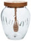 Disney Winnie the Pooh Glass Honey Jar