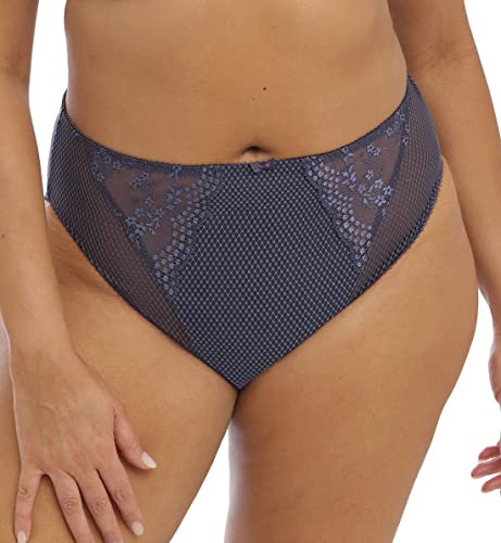 Elomi Charley High Leg Brief Storm Grey 2XL - 18