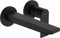 hansgrohe Rebris E - Mitigeur lavabo encastré avec garniture de vidage, Robinet de salle de bain avec longueur sous bec 20 cm, économie d'eau (EcoSmart), Noir mat, 72568670