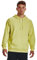 Under Armour Herren Rival Fleece Hoodie Sweatshirt, (743) Lime Yellow/White, X-Large