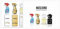 Moschino Gold Fresh Couture Moschino Miniaturen Set 1 Stück