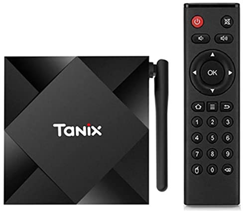 Android TV Box, TX6S Android 10.0 TV Box H616 Quad Core 4GB RAM 64GB ROM Smart Media Player con Pantalla Digital HD 4K Ethernet WiFi 2.4Ghz Set Top Box,2gb+8gb