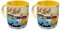 Nostalgic-Art Taza de café Retro Bulli T1 – Let's Get Lost – Idea de Regalo de Furgoneta Volkswagen, Cerámica, Diseño Vintage, 1 Unidad (Paquete de 2)