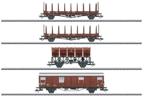 Märklin 46662 H0 4er-Set Güterwagen der DB, divers