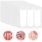 3168 PCS French Manicure Nail Stickers Strips French Tip Nail Guides French Nail Sticker Nail Stencil Self Adhesive French Manicure Kit French Tip Tool for DIY Manicure Decorations