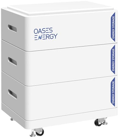 Oasesenergy LiFePO4 48V 300Ah Lithium Batterie,(3pack 100Ah) Eingebautes 100A Smart BMS, 15.36kWh Akku for RV, Speicher solaranlage, Energiespeicher für Zuhause, solarspeicher, Boot,Camping
