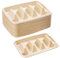 Yominerr 25 PCS Disposable Taco Holders for, Taco Tray Holder, Taco Stands for 3 Tacos,for
