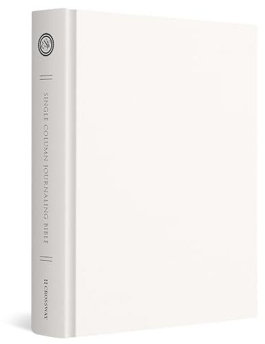 ESV Single Column Journaling Bible (Hardcover, Customizable Cover)