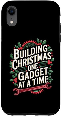 Custodia per iPhone XR Un gadget alla volta per costruire meccanici di Natale