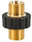 HAFRILY 1PCS Schnellverbinder M22 x 1.5 Schnellverbindung für Hochdruckreiniger Pistole Hochdruckschlauch Direktadapter Hochdruckreiniger Adapter Kit (Innendurchmesser 14mm/0.55in)