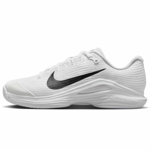 Nike Vapor 12 Damen Hard Court Tennisschuhe (FV5554-100, White/Summit White/Black)