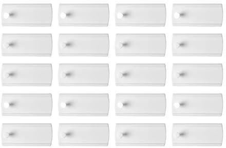 20 ganci adesivi rimovibili facili da installare, per poster, decorazioni per la casa, senza forare