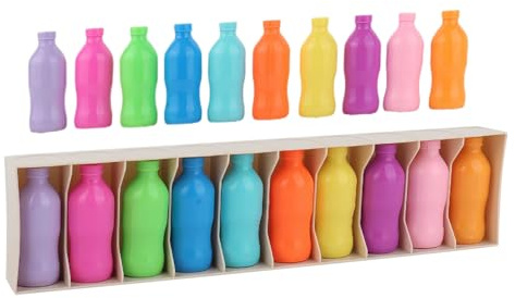 Mppchhn Jeu De Mémoire, Jeu De Devinette des Bouteilles Colorées, Activité Éducative pour Et Adultes en Classe Fêtes Pique-Nique en