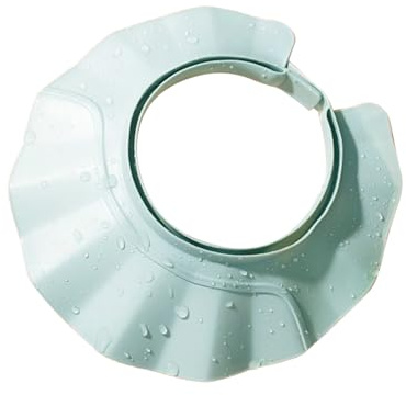 Visiera da bagno per shampoo a tesa larga, regolabile, visiera da bagno per lavare i capelli, per bambini, ragazzi, ragazze, adolescenti, anziani, incinte, disabili