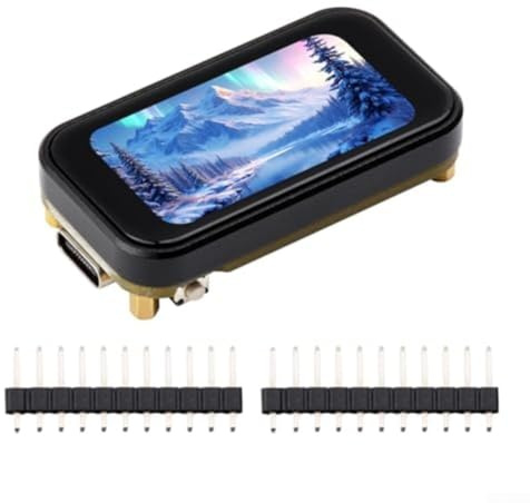 ESP32-S3 Entwicklungsplatine mit 3,7 cm kapazitivem Touch-LCD-Display, Dual-Core-WLAN-Mikrocontroller für IoT für Arduino-Projekte, Typ-C-Schnittstelle (A)