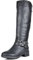 DREAM PAIRS Stivali Eleganti sopra Il Ginocchio con Tacco Largo da Donna Stivali Alti retrò da Donna,Size 40,Nero,Uncle