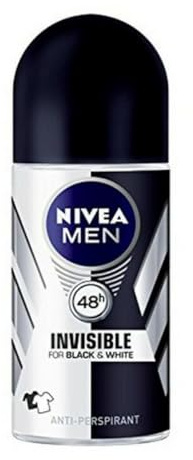 Nivea Men Invisible Deodorant, No White Residues, 50 ml, Pack of 3