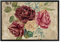 Bilderwelten Fußmatte - Vintage Rosen und Hortensien, Größe HxB: 60cm x 85cm