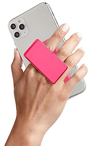 HANDL New York HANDLSTICK Griff- und Ständer für Smartphone Neon Pink