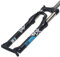 TYXTYX 26 27.5 29in VTT Fourche à Suspension en Acier à Haute teneur en Carbone Fourche de Descente VTT Fourche à air Course 100mm Noir Blanc