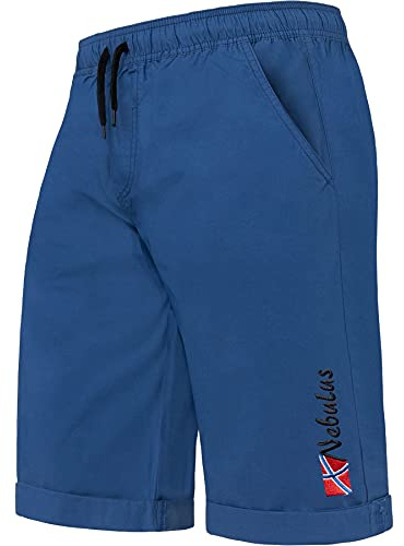 Nebulus Herren Shorts MUDA, Kurze Hose, Sommerhose, Denim - XL