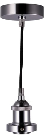 TCP Home Decorative Pendant Light, Chrome