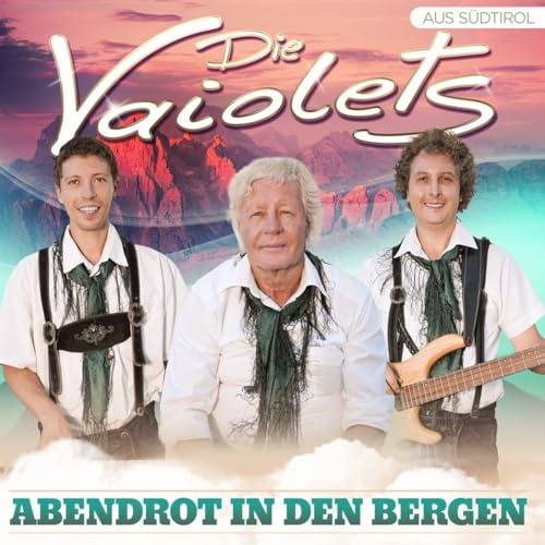 Abendrot in den Bergen