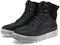 Scarpe Moto Uomo in Pelle Traspirante Stivali Moto Uomini con Cerniera Laterale, Supporto alla Caviglia, Suola Antiscivolo, Pad del Cambio Nero 42