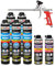 Isolbau Kit de colle isolante pour EPS & XPS – Avec 5 mousses adhésives WDVS (750 ml), 2 nettoyants en mousse PU et 1 pistolet à mousse