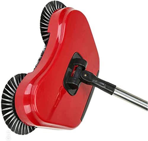 Escoba giratoria 360, recogedor de Basura, Limpiador de Cubo de Basura sin Electricidad, máquina de Limpieza del hogar, Escoba automática de Empuje Manual