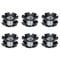 KIEVODE 6 PCS Bike Headset Star Nut - Universal Accessories for Forks 1-1/8 Inch 28.6mm for Mountain Bicycle Road Bicycle MTB