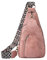 VaiKanhai Nordlicht Taschen Damen Original Stilvolle Schultertasche, Hüfttasche, Taille, einfarbiges Muster mit PU-, Umhängetasche, Reise, Sport, Umhängetasche Zubehör Taschen Nähen (Pink, One Size)