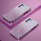 Custodia Telefono Trasparente Compatibile con Oppo Reno 6 5G Cover Cornice Elettroplaccata Gradiente Glitter Protettiva Sottile TPU