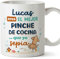MUGFFINS Tazas Personalizadas para PINCHE DE COCINA hombre - En Español - Mejor que yo Sepia - 11 oz / 330 ml - Regalo Personalizable original y divertido