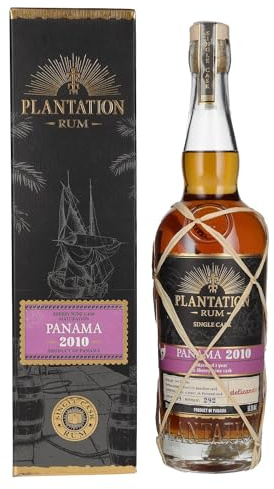 Plantation Rum PANAMA 2010 Single Cask Sherry Finish by delicando 2023 50,3% Vol. 0,7l in Geschenkbox