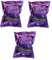 Oishi Pillows Pamai Pai® Dreierpack: 3 x 38g Ube Filled Crackers Philippinen lila