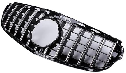 Kühlergrill W212 Facelift Grille GTR Style Panamericana Silber Frontgrill Für Mercedes E Klasse W212 2013–2016 E400 E500 Kühlergrill vorne