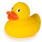 ISABELLE LAURIER - Jouet de Bain pour bébé et Enfant - 100% étanche - Canard de Bain Enfant XXL - Jaune
