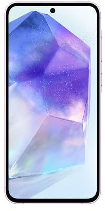 Samsung Galaxy A55 5G, Dual, 128GB 8GB Ram, Awesome Lilac + Case