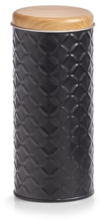 Basera Metall-Vorratsdose (Schwarz, 600 ml)